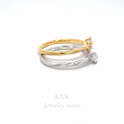 新銳品牌 KRK jewelry R02 單鑽螺旋鑽戒 可訂製 🇹🇼