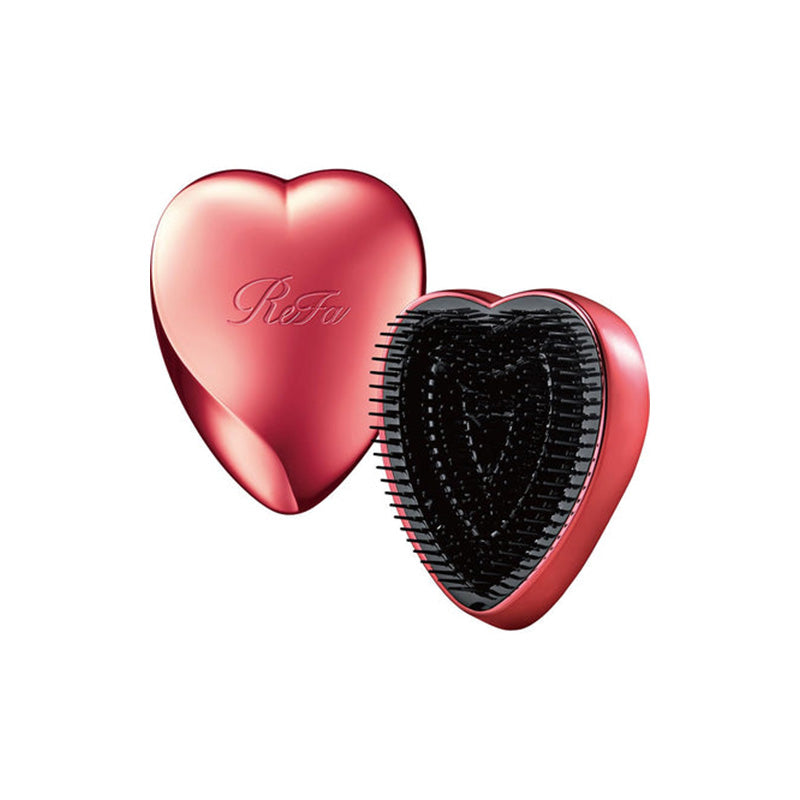 ReFa Heart Shaped Hair Brush Relaxes and Shines Hair, Perfectly Combined with Scalp Care Essentials