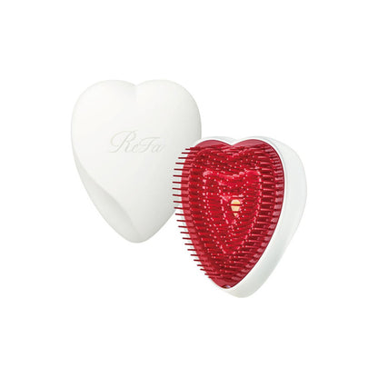 ReFa Heart Shaped Hair Brush Relaxes and Shines Hair, Perfectly Combined with Scalp Care Essentials