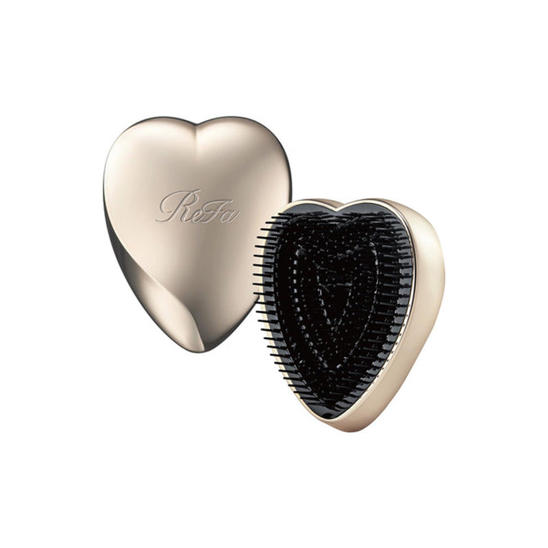 ReFa Heart Shaped Hair Brush Relaxes and Shines Hair, Perfectly Combined with Scalp Care Essentials