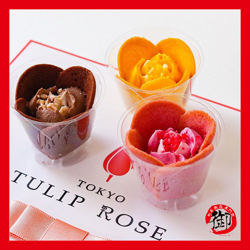 Tokyo Tulip Rose 鬱金香玫瑰花餅乾 東京伴手禮