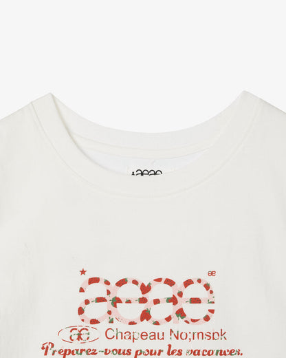 WEB LOGO CROP T恤 草莓 OS 現貨