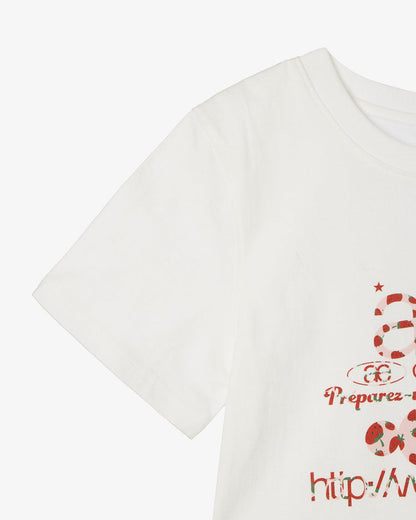 WEB LOGO CROP T恤 草莓 OS 現貨