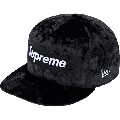 日本代購｜Supreme 帽子 - Crushed Velvet Box Logo 帽子【Woodland Camo】｜Supreme