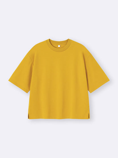 日本代購｜GU T恤 - ドライワイドT 5分袖 灰色 L｜GU