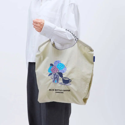 日本代購｜藍瓶咖啡 環保袋 - 鎌倉 刺繡環保袋｜ブルーボトルコーヒー