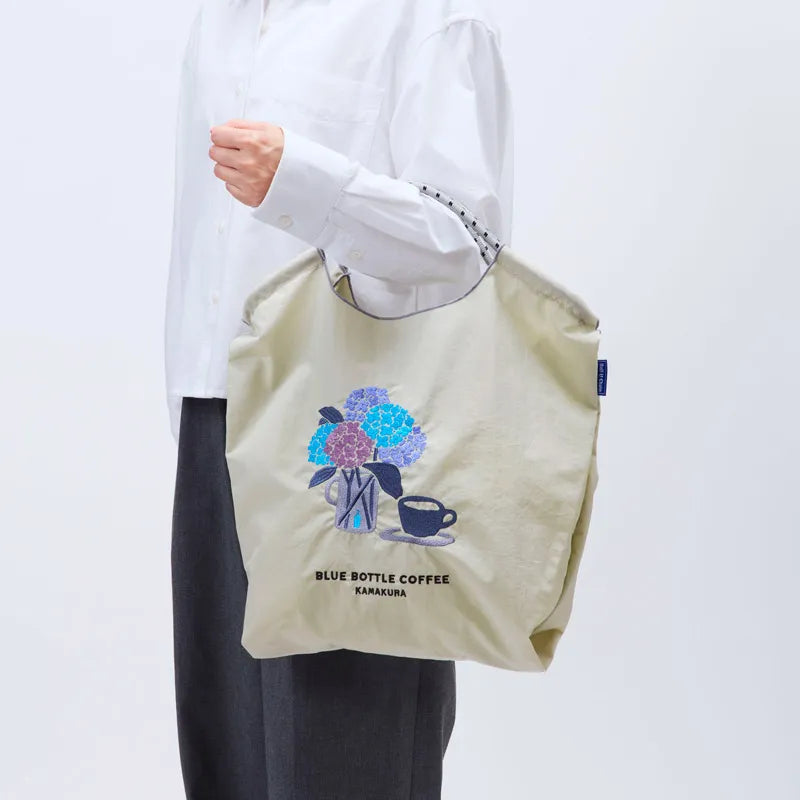 日本代購｜藍瓶咖啡 環保袋 - 鎌倉刺繡環保袋｜ブルーボトルコーヒー