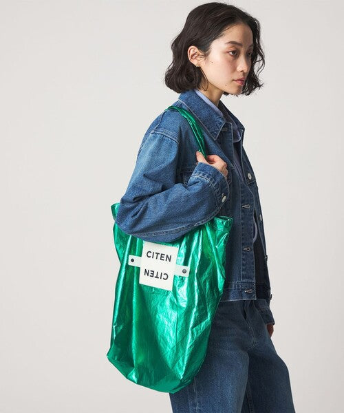日本代購｜CITEN 托特包 - 金屬托特包｜ZOZOTOWN