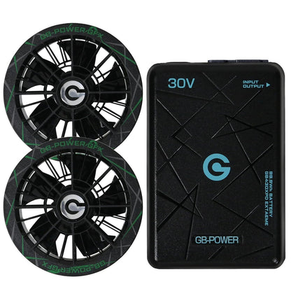 日本代購｜GB-POWER 風扇與電池套裝 - 30V風扇+30V電池套裝 2026年模型｜Amazon JP