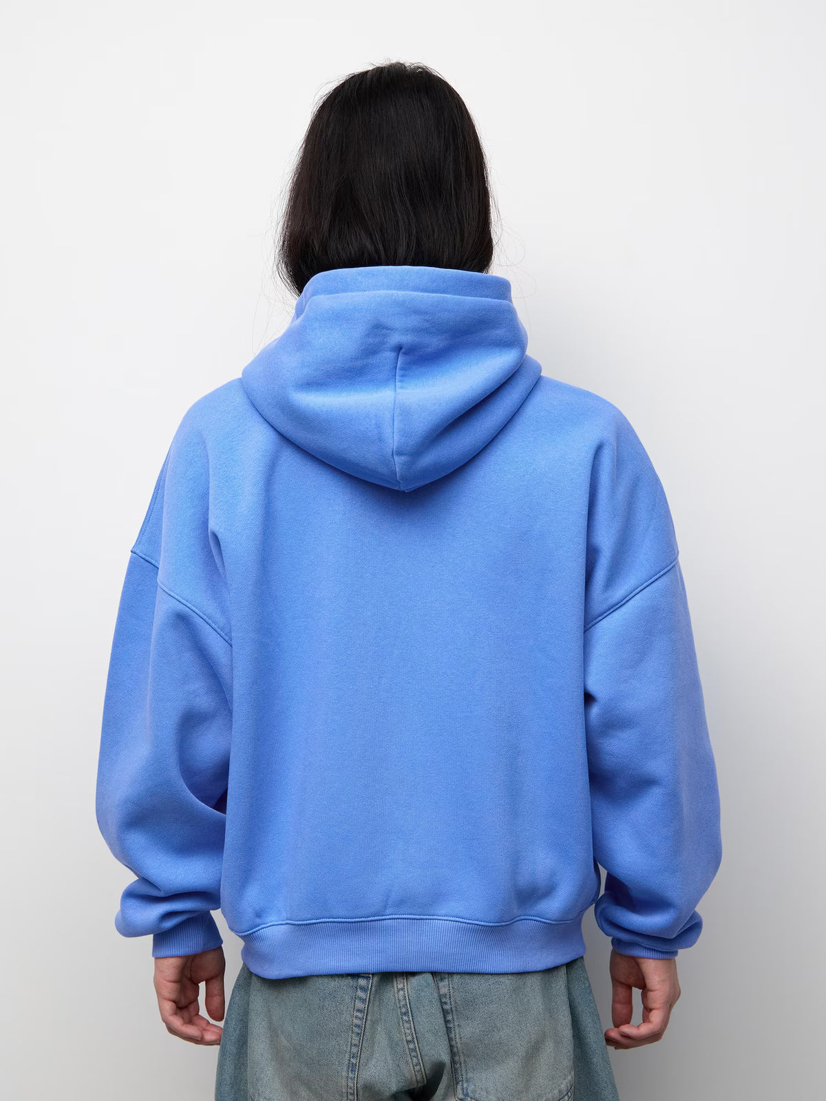 日本代購｜GU ヘビーウェイトスウェットコクーンフルジップパーカ(オーバーサイズフィット)【GRAY / M】｜GU