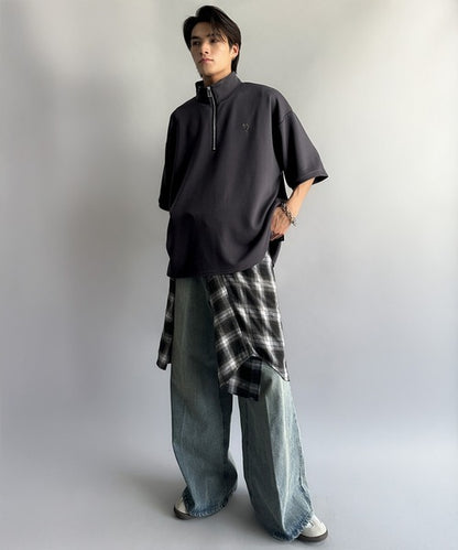 日本代購｜Java T恤 - tシャツ 接觸冷感功能刺繡半袖T恤｜ZOZOTOWN