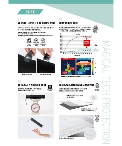 日本代購｜estaa 折疊傘 - 完全遮光折疊傘 61cm｜ZOZOTOWN
