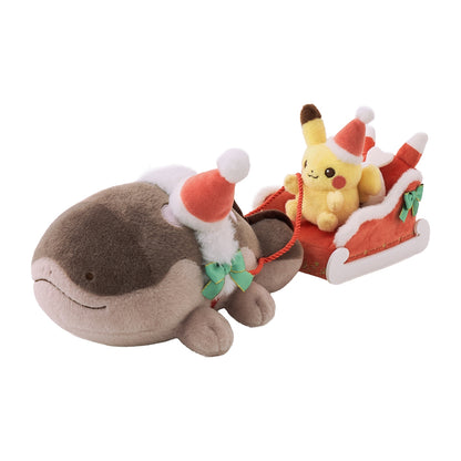 日本代購｜Pokémon Center プレゼントお届けチュウぬいぐるみ クリスマスじゅんびチュウ！ ピカチュウ ドオーぬいぐるみ・マスコット｜Pokémon Center