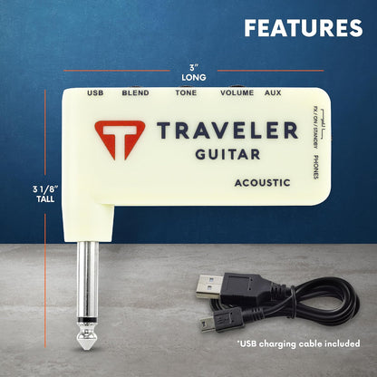日本代購｜Traveler Guitar TRAVELER GUITAR TGA-1A Acoustic Headphone Amp｜Amazon JP