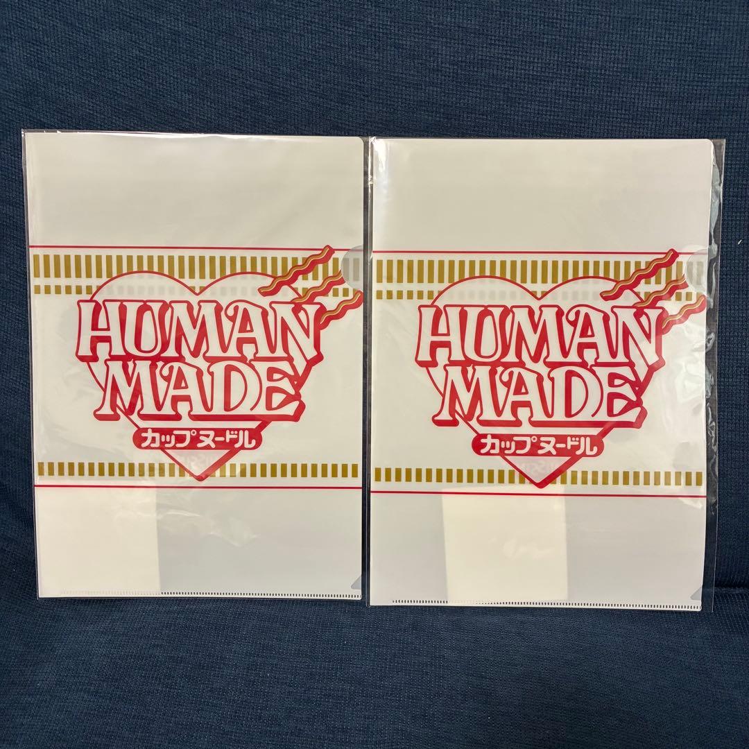 日本代購｜ヒューマンメイド 透明文件夾 - 杯麵聯名透明文件夾2枚｜Mercari