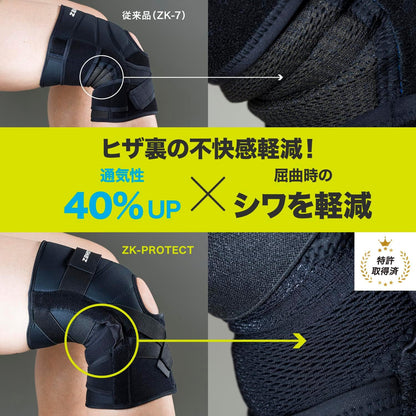 日本代購｜ザムスト 護膝 - 膝護具 ZK系列 左右兼用｜Amazon JP