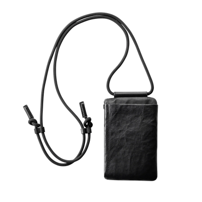 日本代購｜ATTITU 包包 - LEATHER PHONE CROSSBODY 014 黑色｜ATTITU