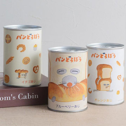 麵包小偷 罐裝麵包 3口味綜合 12入組 長效保存麵包 備災食品 角色聯名款