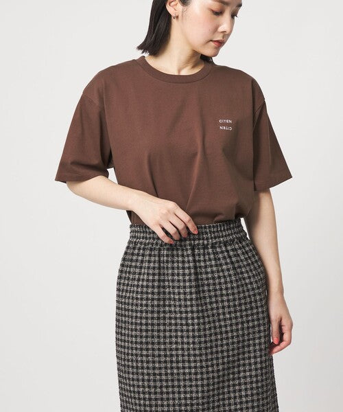 日本代購｜CITEN CITEN（シテン） tシャツ 半袖 「CITEN」ヘビーウエイトT レディース【ダークブラウン / FREE】｜ZOZOTOWN