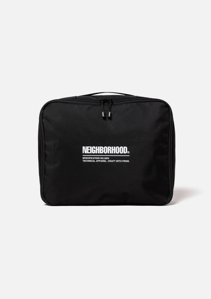 日本代購｜NEIGHBORHOOD TRAVEL POUCH-M【BLACK / FITS ALL】｜NEIGHBORHOOD