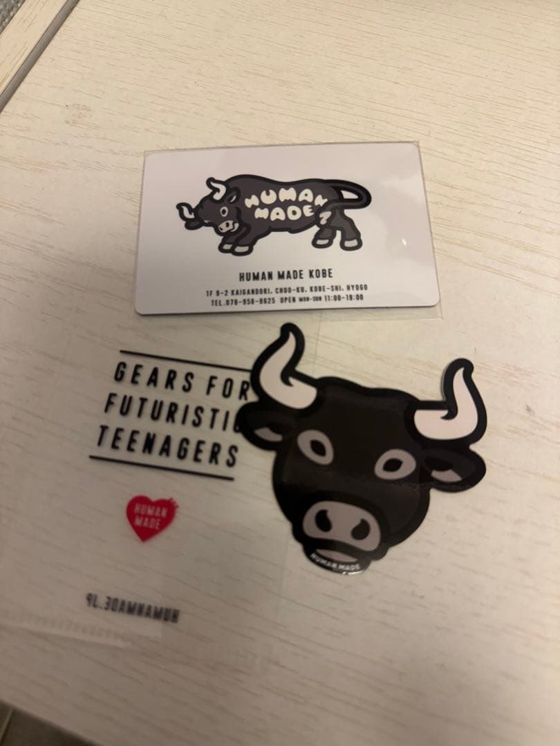 日本代購｜HUMAN MADE 貼紙磁鐵檔案套 - KOBE 限定貼紙磁鐵檔案套｜Mercari