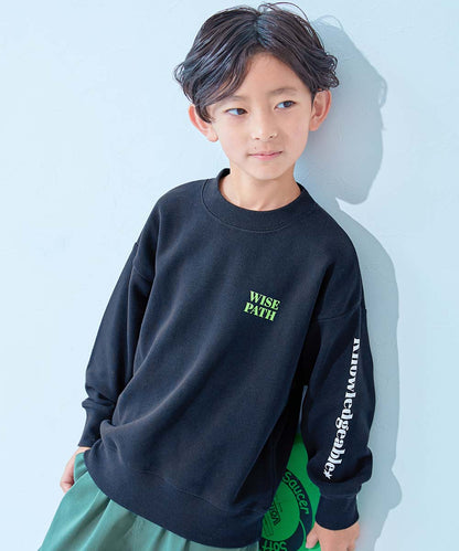 日本代購｜devirockstore 【楽天市場】【LIMITED SALE 最大12%OFF】デビラボ BIGシルエット プリント トレーナー 子供服 キッズ ベビー服 男の子 女の子 オーバーサイズ トレーナー トップス：devirock 楽天市場店【013-風景-ペールグレー / 110】｜樂天