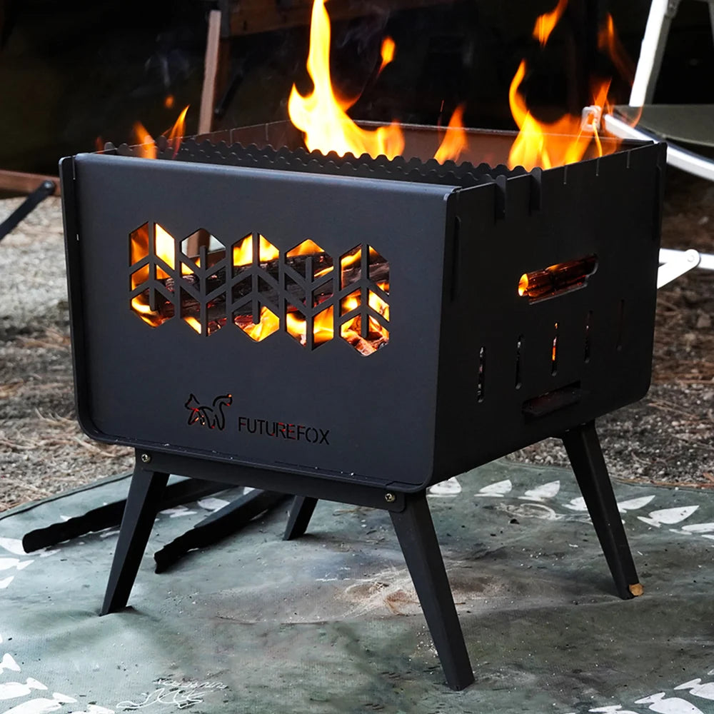 日本代購｜未來狐狸戶外 露營爐 - 焚火台 ～KAMADO～｜FUTURE FOX-OUTDOOR