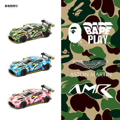 日本代購｜BAPE 模型車 - ® X ASTON MARTIN GT3 1/64 模型車 - 藍色｜1:64スケール