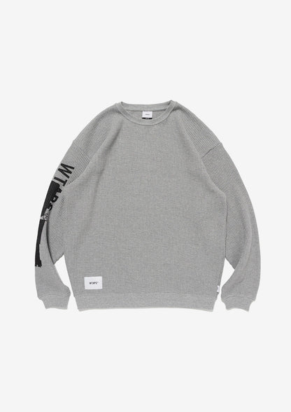 日本代購｜WTAPS WAFFLE RIBBED / LS / COTTON【BLACK / SMALL】｜WTAPS