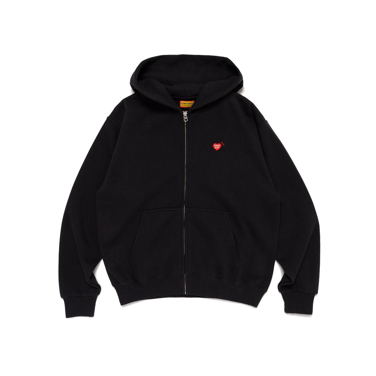 日本代購｜Human Made 外套 - CLASSIC ZIP-UP HOODIE 黑色 S號｜Human Made