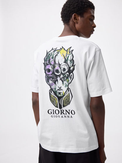 日本代購｜GU グラフィックT ジョジョの奇妙な冒険 5【WHITE / S】｜GU