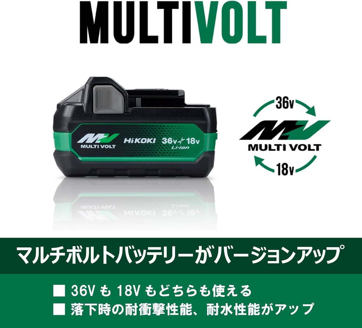 日本代購｜日立工機 電池 - HiKOKI 第二代多功能螺栓蓄電池 36V 2.5Ah/18V 5.0Ah｜Amazon JP