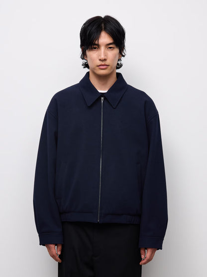 日本代購｜GU コージーメルトンジップブルゾン【DARK GRAY / M】｜GU