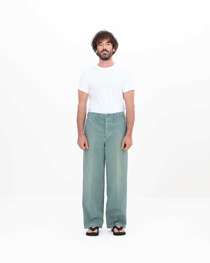 日本代購｜visvim 褲子 - BROADER CHINO DMGD 修身褲【米色 / 2】｜visvim
