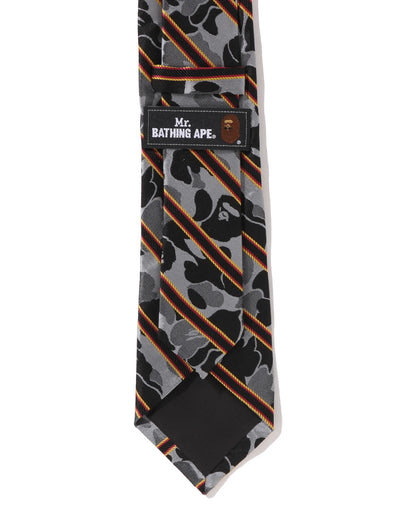 日本代購｜MR. BATHING APE 領帶 - 提花領帶【黑色】｜MR. BATHING APE
