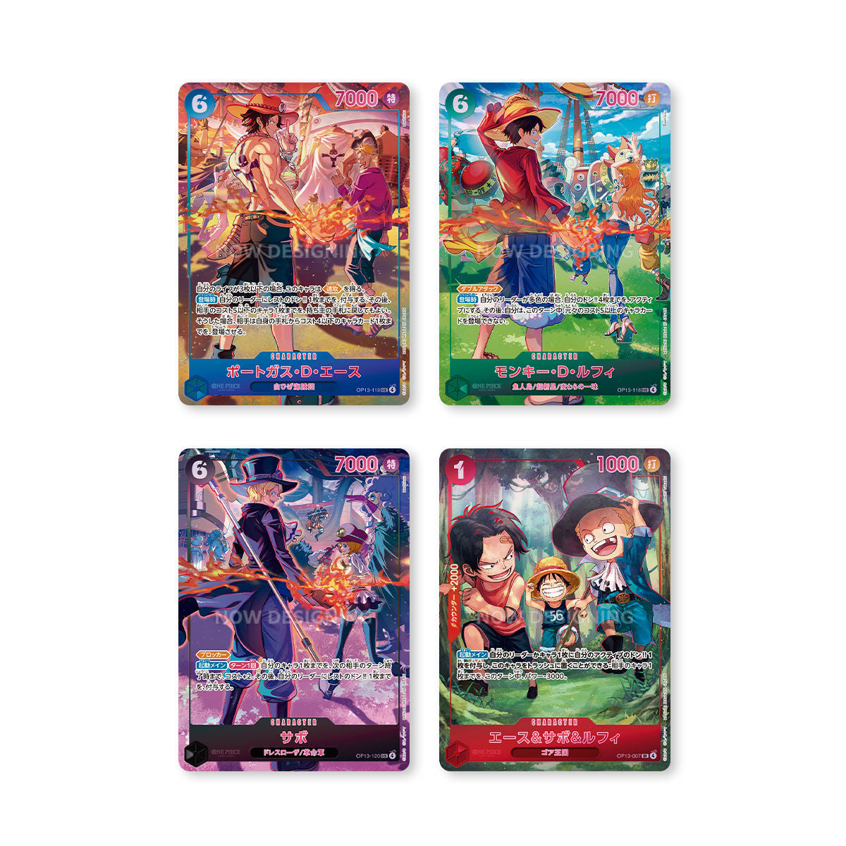 日本代購｜海賊王卡牌遊戲 卡牌 - 英文版 3周年紀念套裝｜ONE PIECEカードゲーム