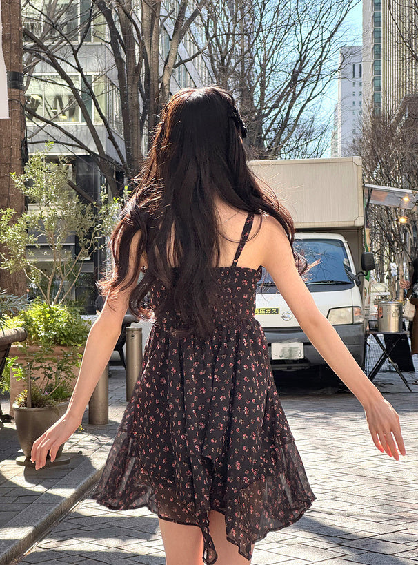 日本代購｜GRL 迷你洋裝 - 花柄迷你洋裝イレヘムキャミソール｜GRL
