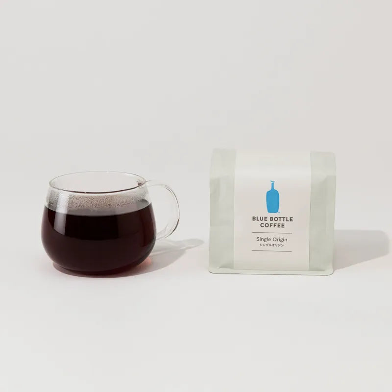 Blue bottle 藍瓶咖啡【線上限定】單品咖啡＆雙層玻璃阿羅馬克杯組合