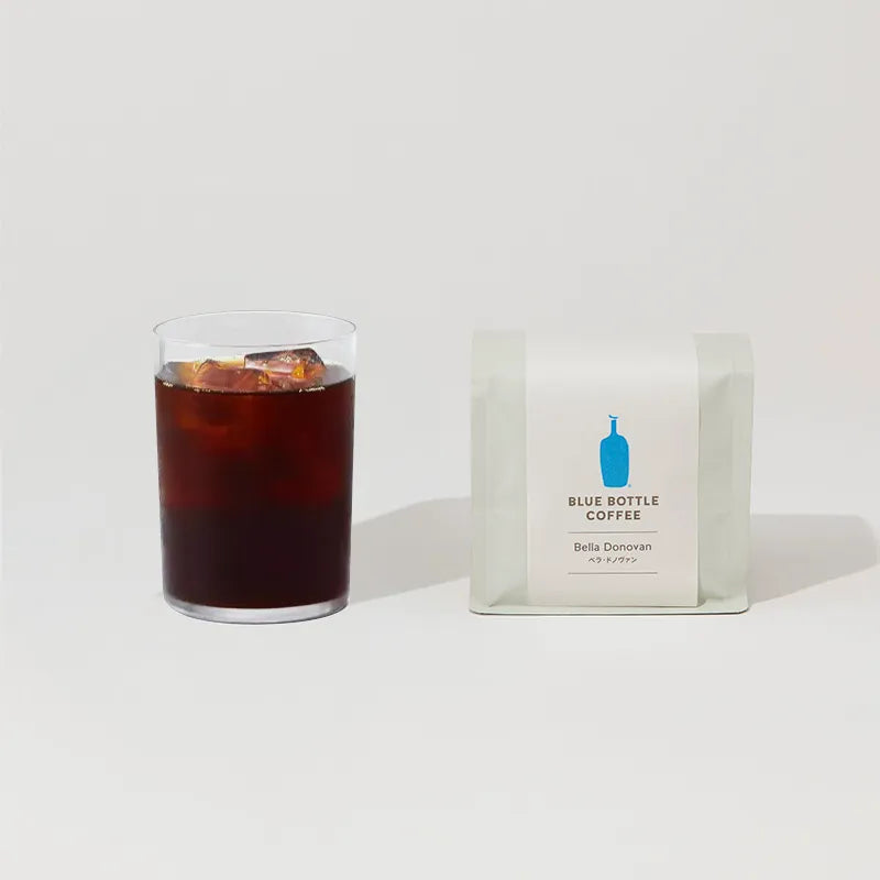 Blue bottle 藍瓶咖啡【線上限定】綜合咖啡＆雙層玻璃阿羅馬克杯組合（藍色絲帶包裝）
