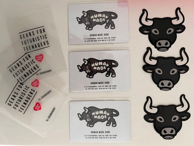 日本代購｜HUMAN MADE 磁鐵、貼紙、文件夾 - 神戶店限定 磁鐵&貼紙&文件夾各3套｜Mercari