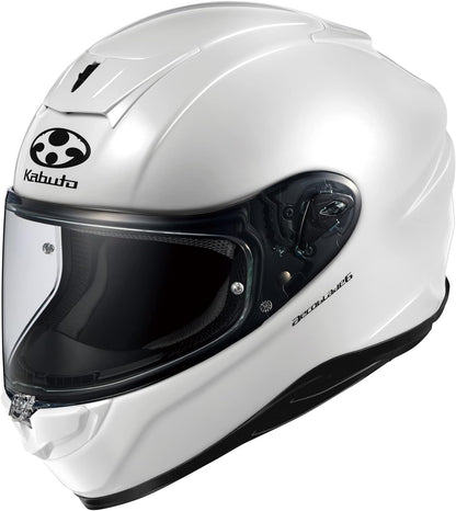 日本代購｜Kabuto 摩托車頭盔 - AEROBLADE6 全臉摩托車頭盔 珍珠白色｜Amazon JP