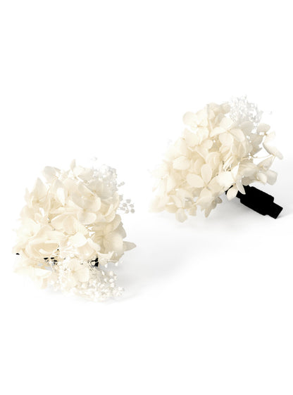 日本代購｜GRL 髮飾 - 花朵髮夾兩件組合【アイボリー】｜GRL