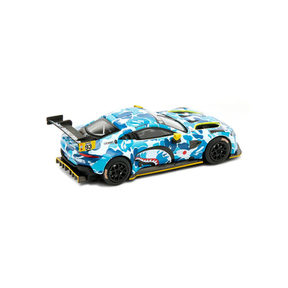 日本代購｜BAPE 模型車 - ® X ASTON MARTIN GT3 1/64 模型車 - 藍色｜1:64スケール