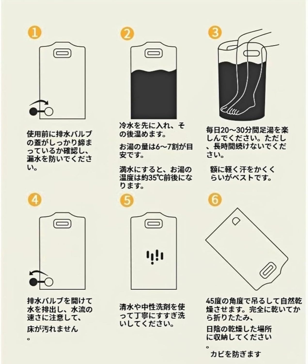 日本代購｜PpzhenN 足浴盆 - 折叠式足浴盆 22升 防水設計｜Amazon JP