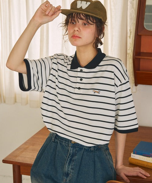 日本代購｜PENNEYS polo衫 - 別注 THE FOX 標誌刺繡 polo衫｜ZOZOTOWN