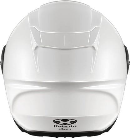 日本代購｜Kabuto 摩托車頭盔 - AEROBLADE6 全臉摩托車頭盔 珍珠白色｜Amazon JP