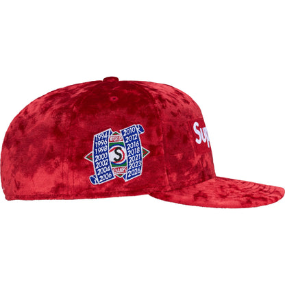 日本代購｜Supreme 帽子 - Crushed Velvet Box Logo 帽子【Woodland Camo】｜Supreme