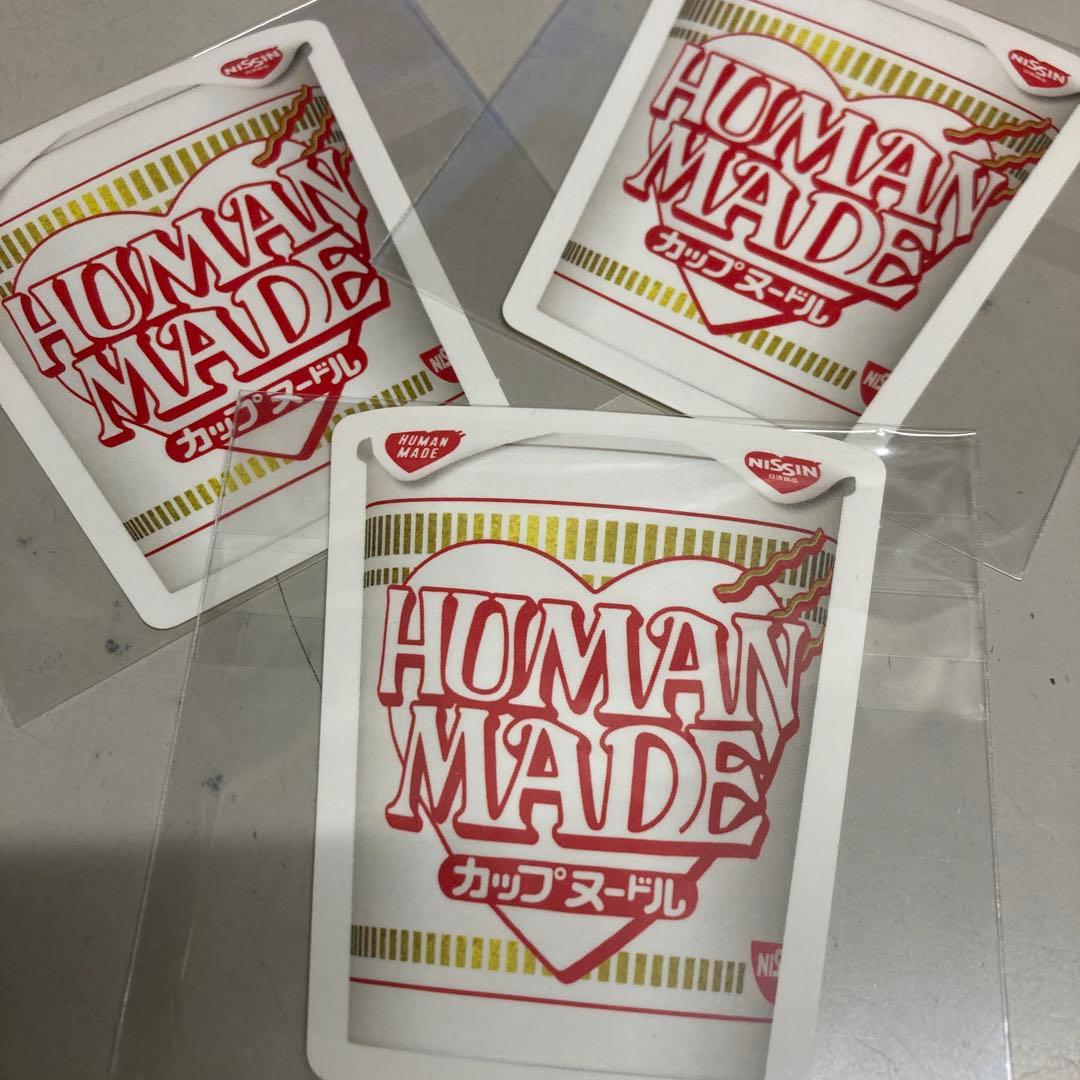 日本代購｜HUMAN MADE 貼紙 - 杯麵貼紙，300日圓｜Mercari