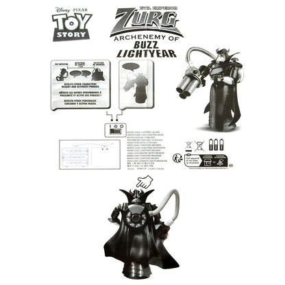 日本代購｜迪士尼 公仔 - 再入荷 ザーグ トーキングアクションフィギュア｜Disney