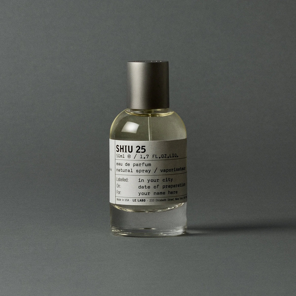 日本代購｜ル ラボ 香水 - SHIU 25 香水 50 ml｜ル ラボ 公式オンラインショップ
